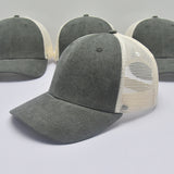 Customizable Moss Gray Trucker Hat